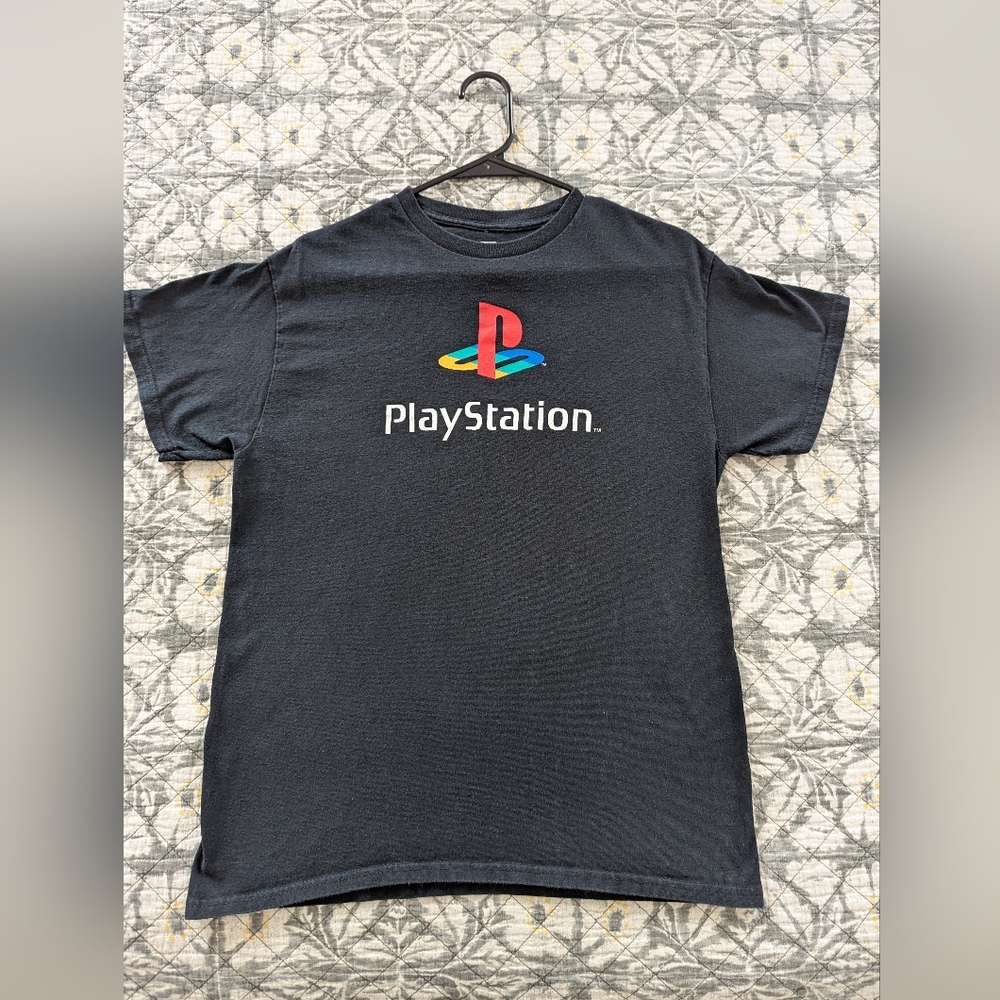 Sony PlayStation Black Tee - Short Sleeve